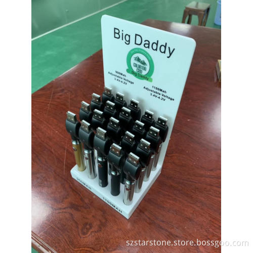 cbd battery display stand with compatible price